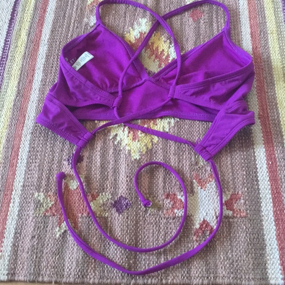 Athleta Purple Bikini Top - Picture 3 of 4